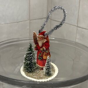 Bethany Lowe Victorian Santa Ornament